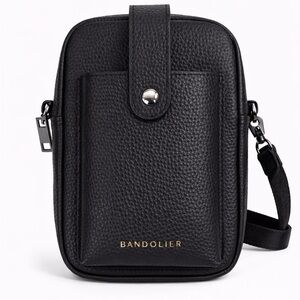 Bandolier Black Crossbody Bag